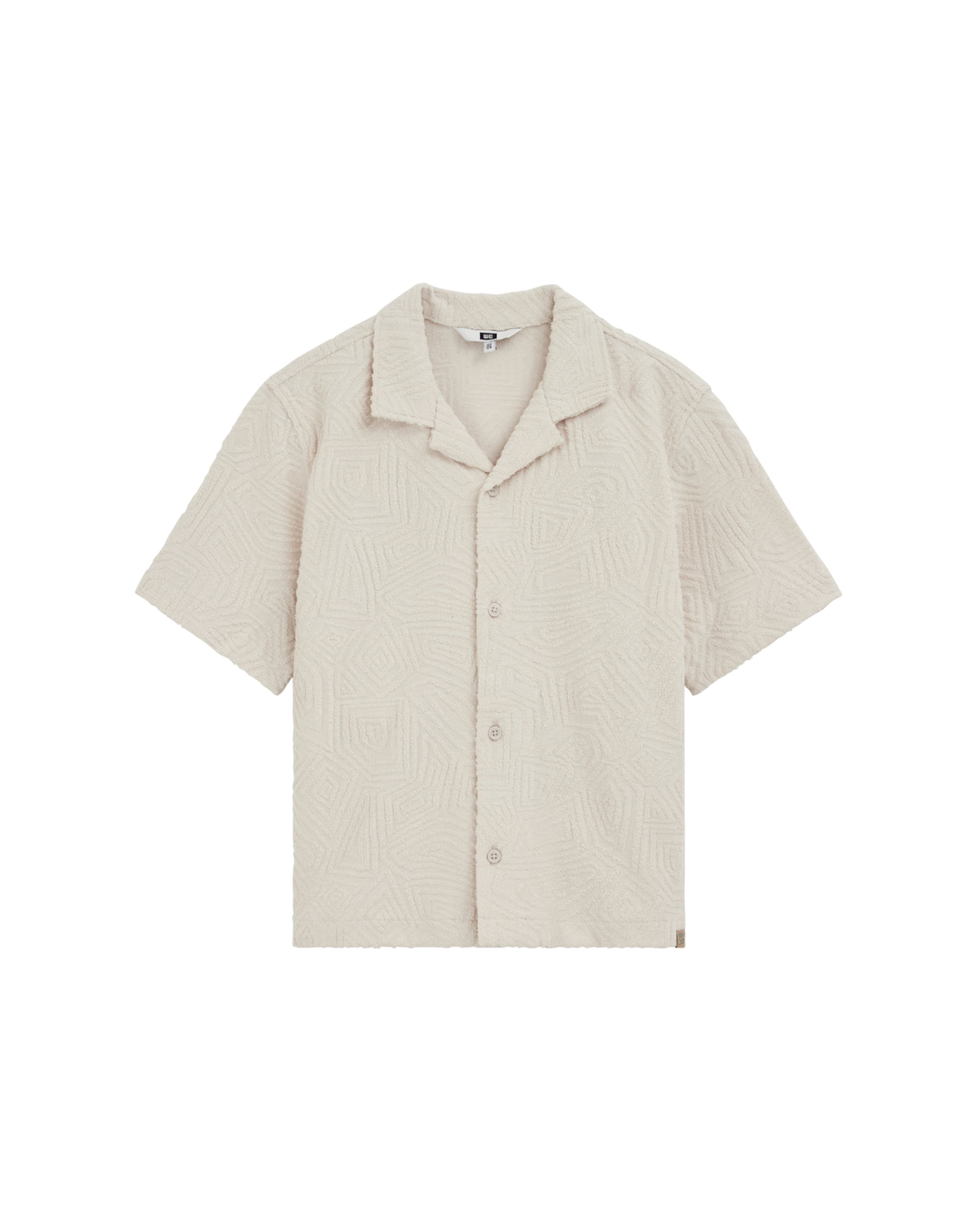 WE Fashion Regular fit Skjorta i beige: framsida