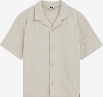 WE Fashion Regular Fit Paita värissä beige: etupuoli