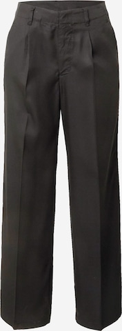 GAP Wide leg Pleat-Front Pants 'DRESSY' in Black: front