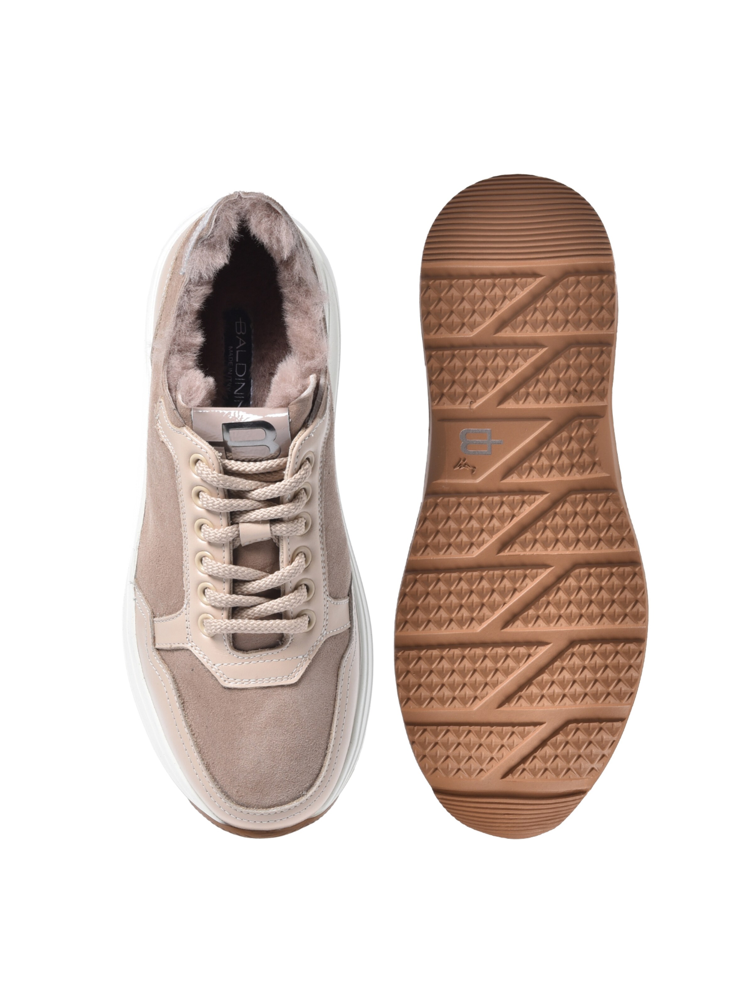BALDININI Veterschoen in Beige
