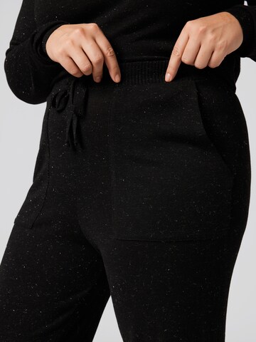 Effilé Pantalon 'Jenny' Guido Maria Kretschmer Curvy en noir