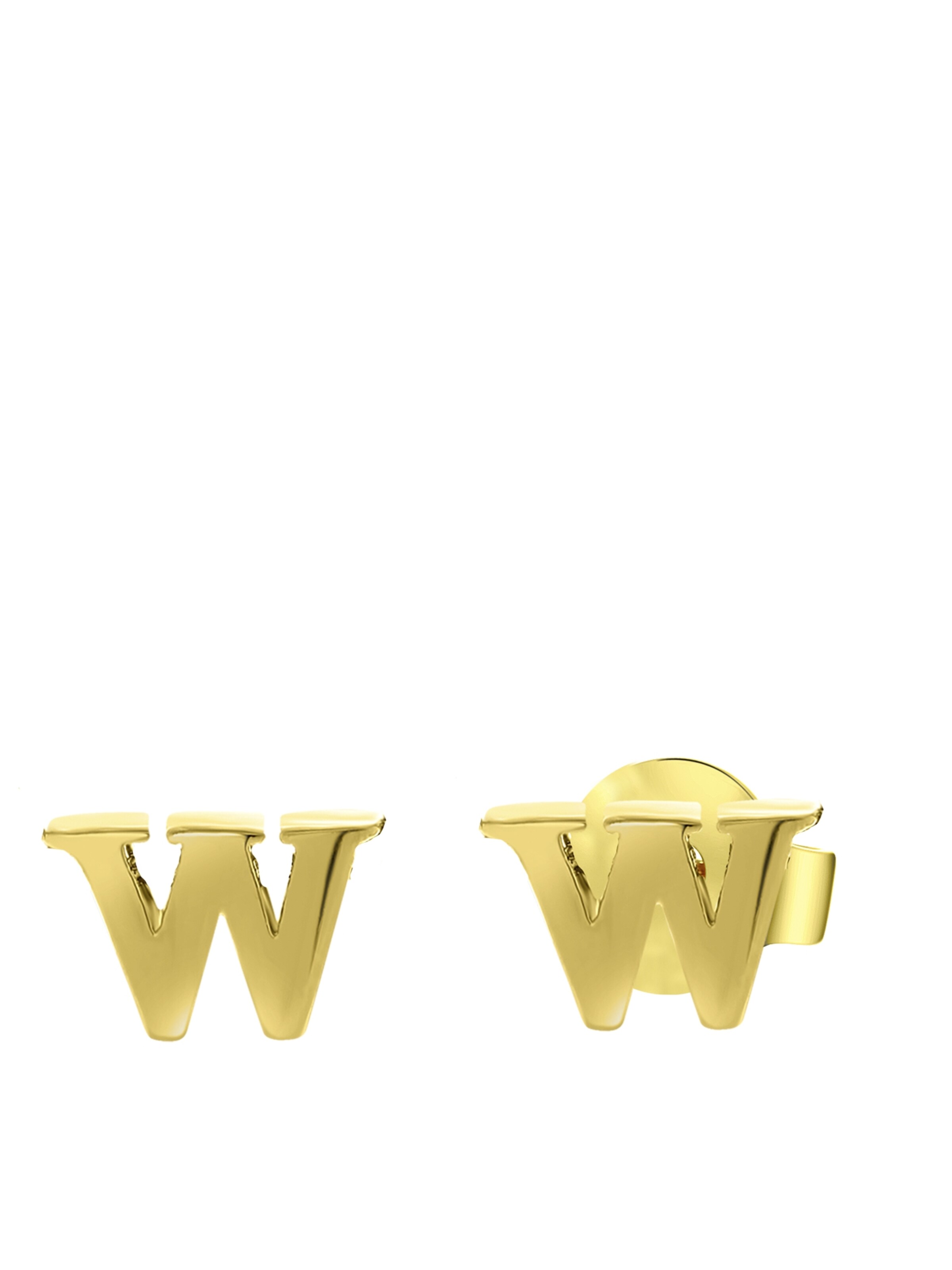 Lucardi Oorbellen in Goud: voorkant