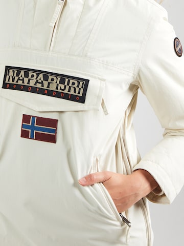 NAPAPIJRI - Chaqueta funcional 'RAINFOREST' en beige