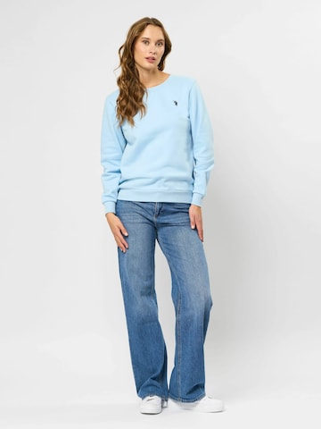U.S. POLO ASSN. Sweatshirt 'Helen' i blå