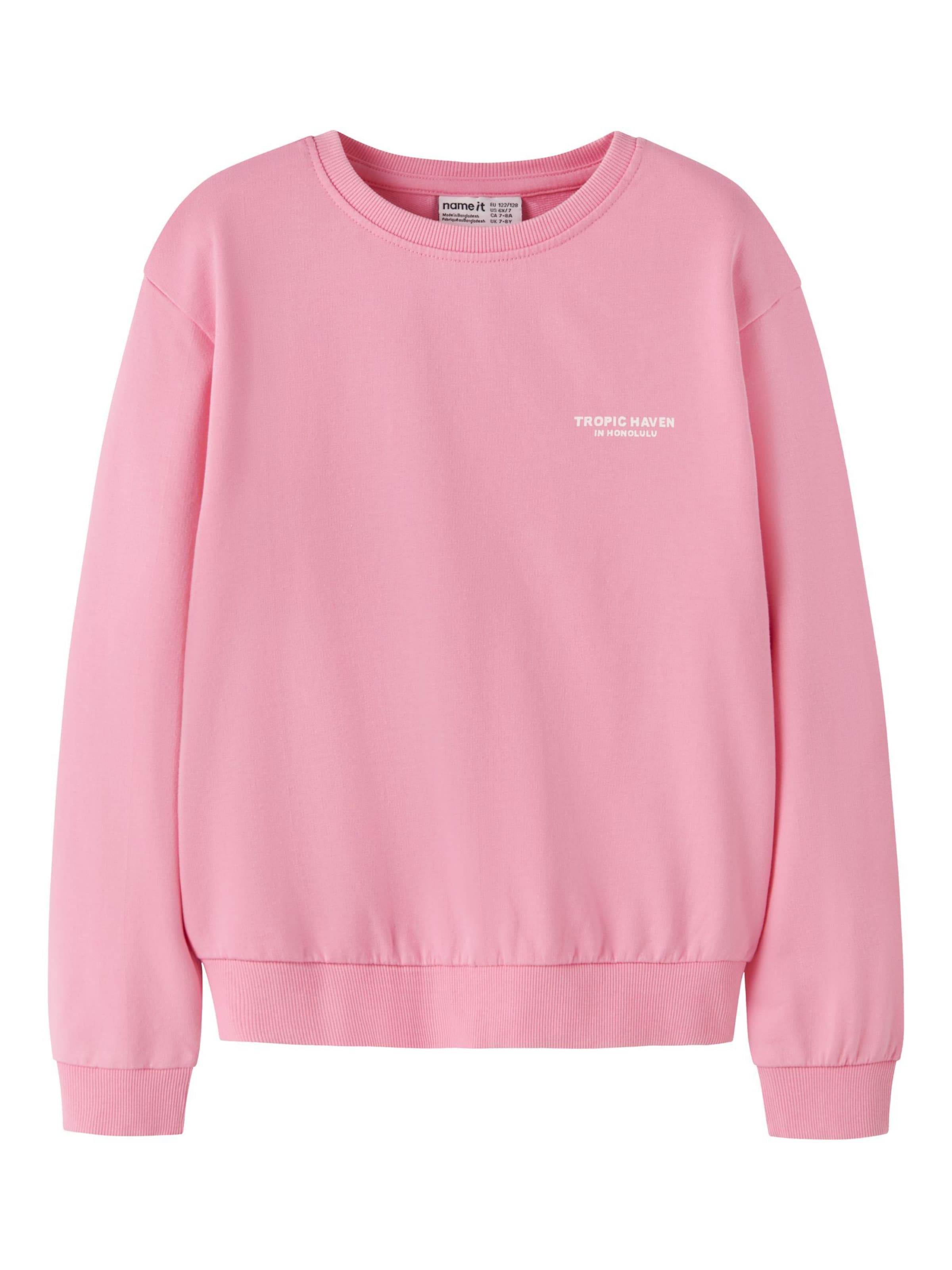 NAME IT - Sudadera en rosa: frente