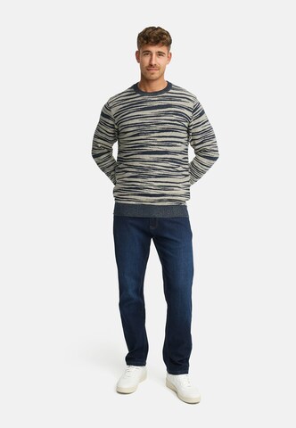 INDICODE JEANS Trui 'INCapowlax' in Blauw