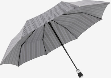 Doppler Manufaktur Regenschirm in Grau