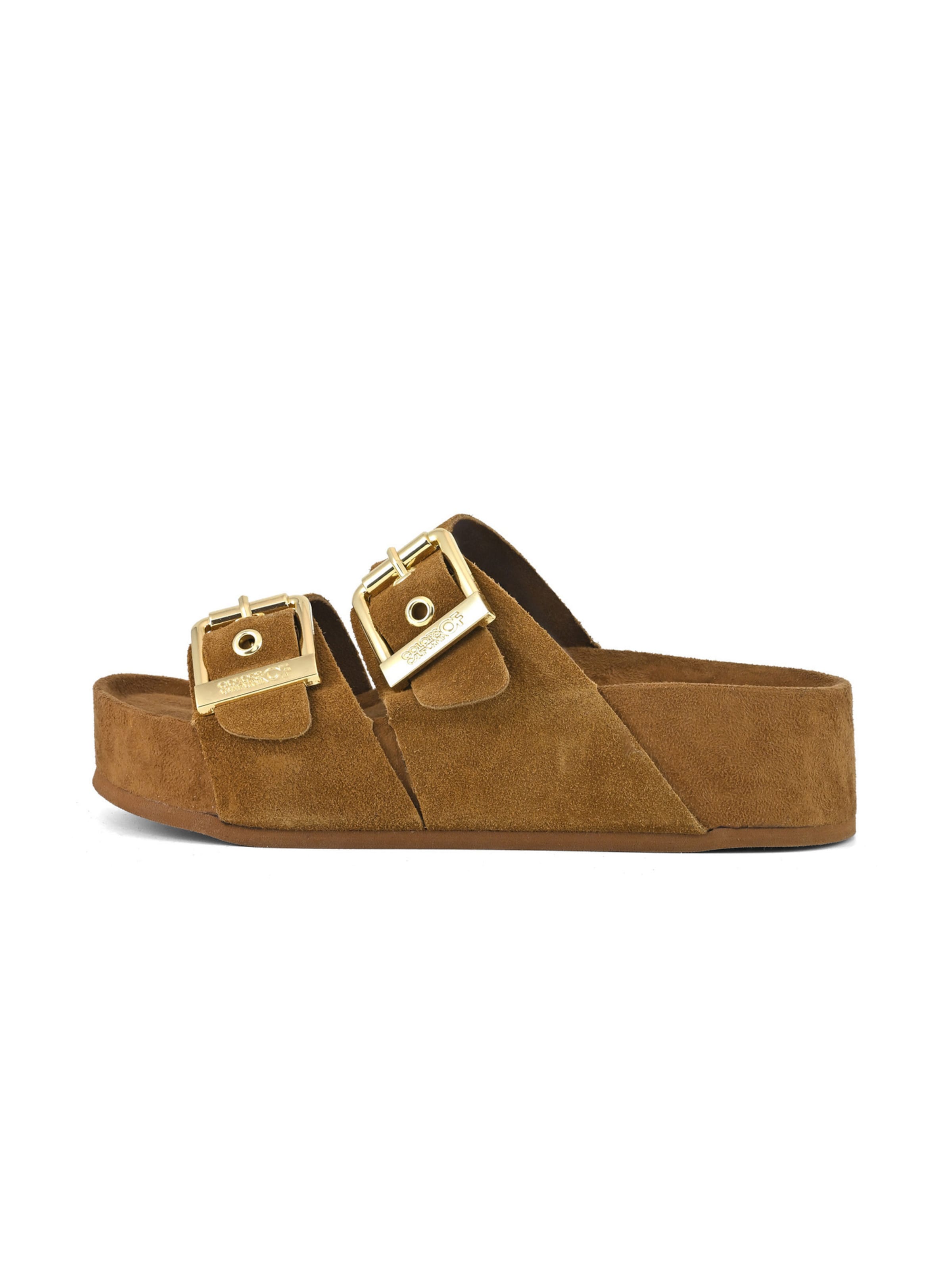 COLORS OF CALIFORNIA - Sapato aberto em bege: lateral