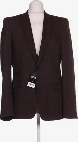 Asos Suit Jacket in M-L in Brown: front