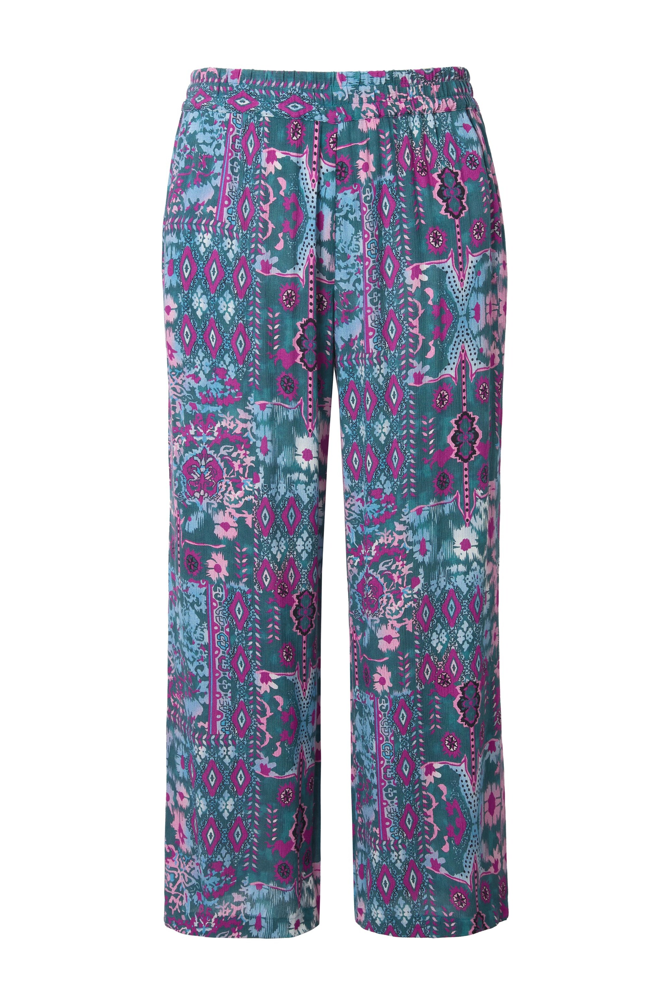 Studio Untold Loosefit Broek in Groen: voorkant