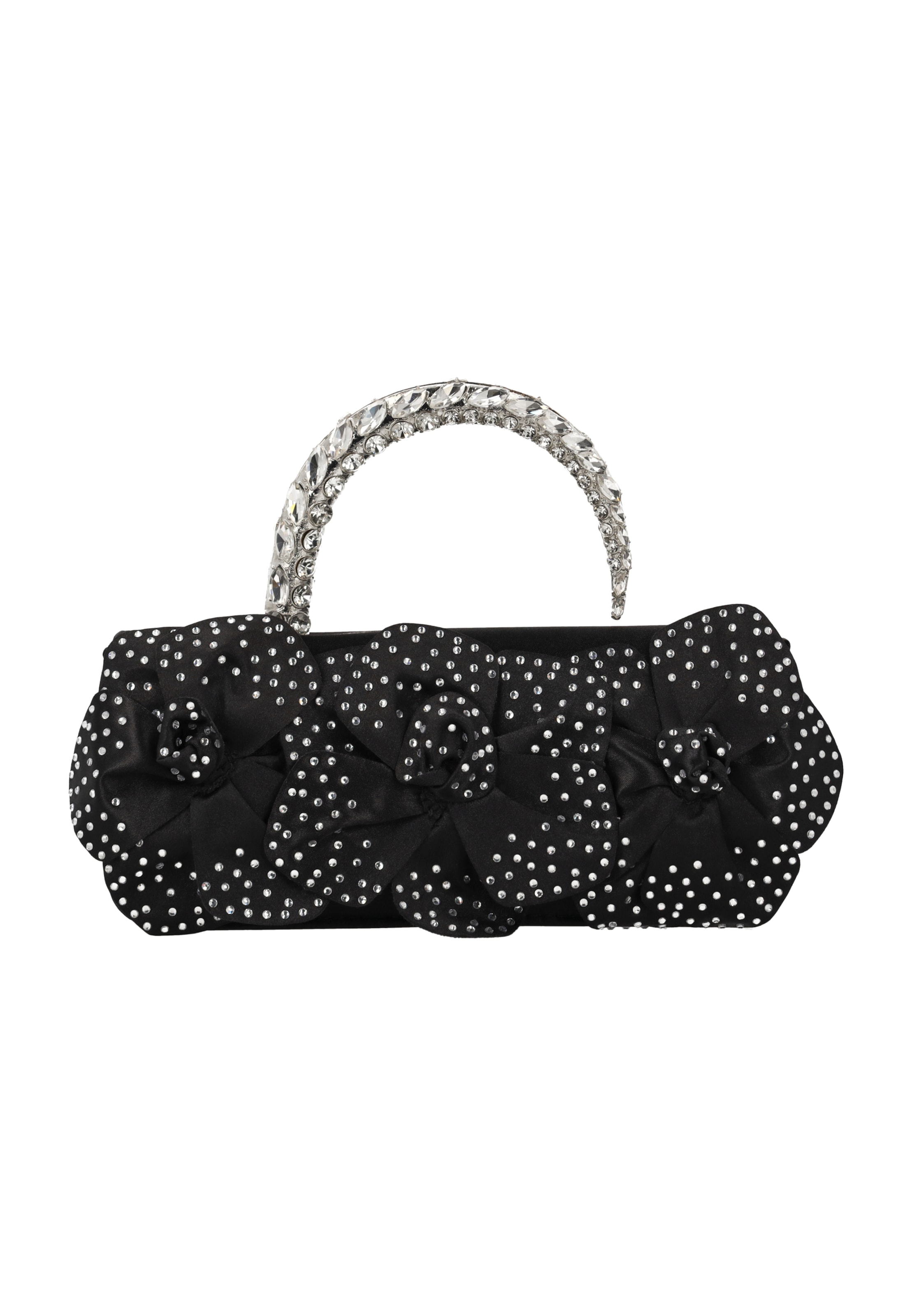 faina Clutches em preto, Vista do artigo