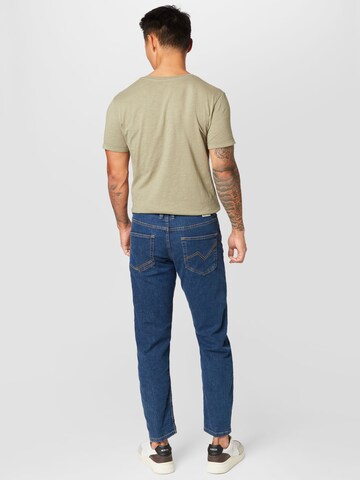 TOM TAILOR DENIM Loosefit Farkut värissä sininen