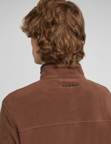 MAMMUT Sportpullover ‘Moonstone Light ML Hybrid’ in Braun