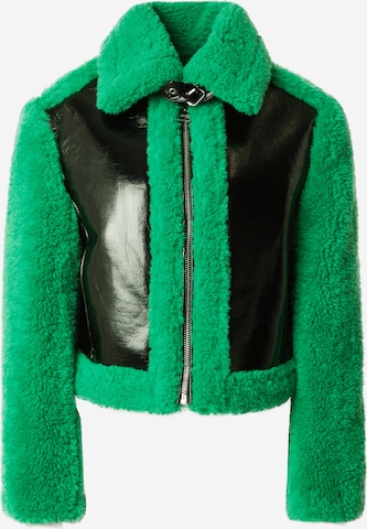 Veste mi-saison Karl Lagerfeld en vert : devant