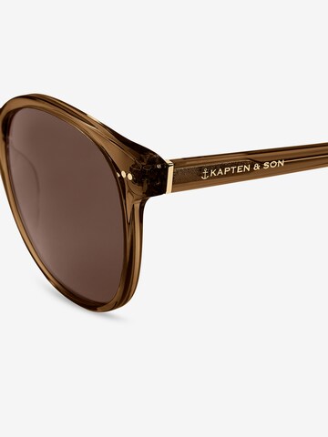 Kapten & Son - Gafas de sol 'Nairobi Transparent Caramel Brown' en marrón