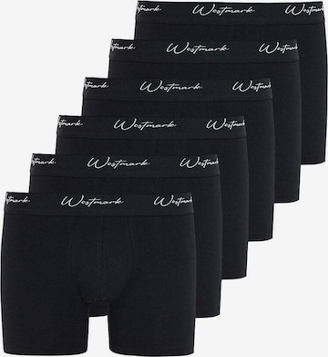 WESTMARK LONDON Boxer shorts ' LUCAS' in Black: front