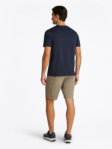 TOMMY HILFIGER Tričko – modrá: zadní strana