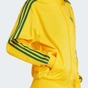 ADIDAS ORIGINALS Sweatvest 'Adicolor Classic Firebird' in Geel