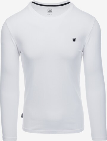 Ombre Shirt 'L135' in Weiß: predná strana