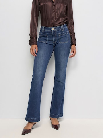 Skinny Jean Salsa Jeans en bleu : devant