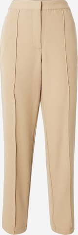 Effilé Pantalon 'CARLA' JDY en beige : devant