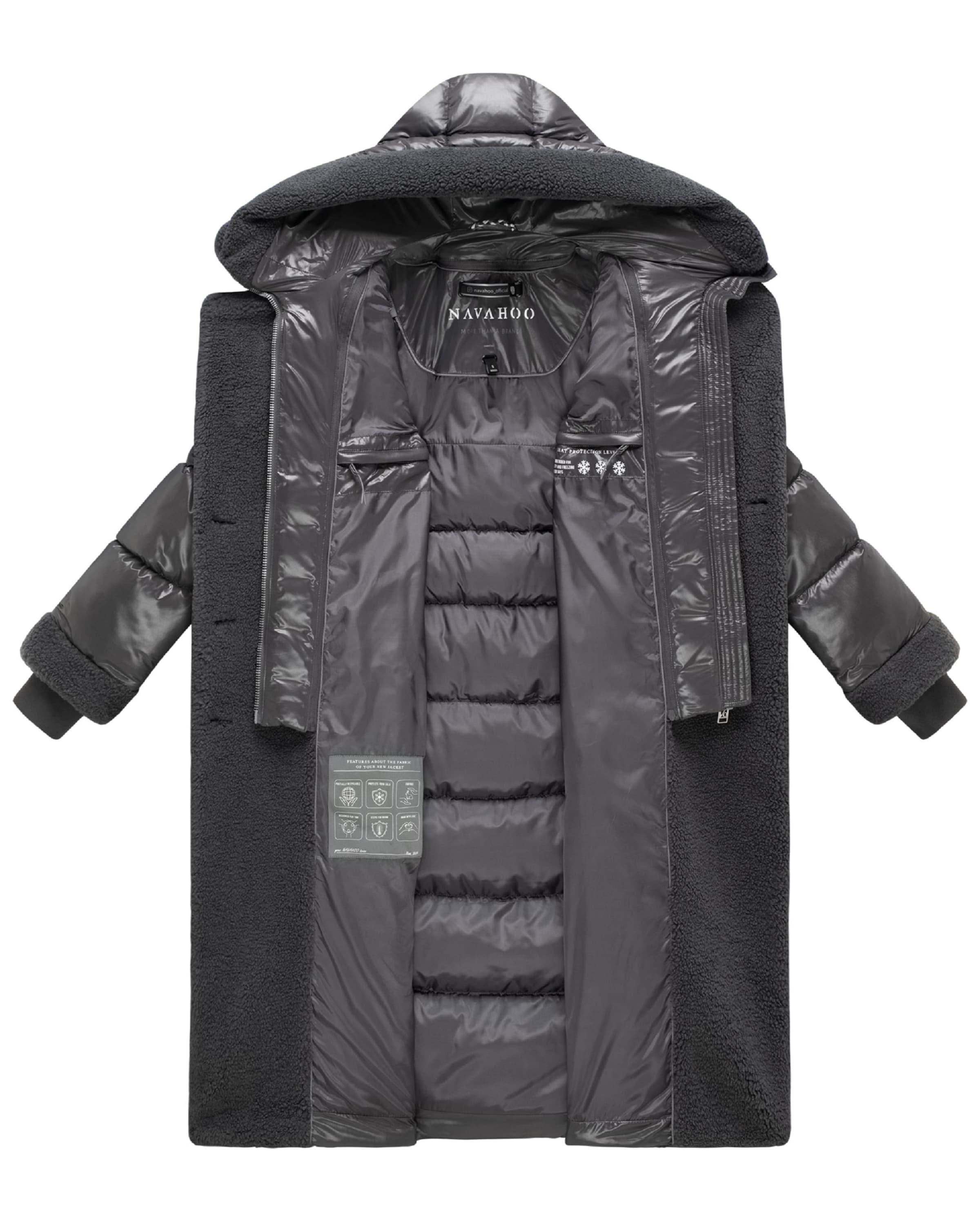 NAVAHOO Winter coat in Grey