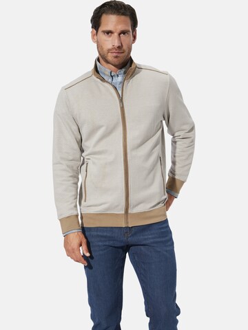 BABISTA Sweatjacke ' Harion ' in Blau: Vorderseite