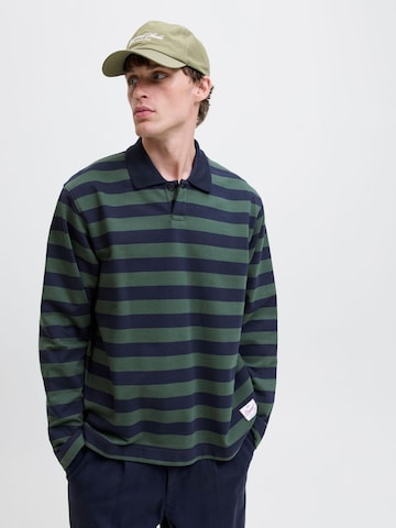 JACK & JONES Sweatshirt 'JORBLEECKER' in Blau