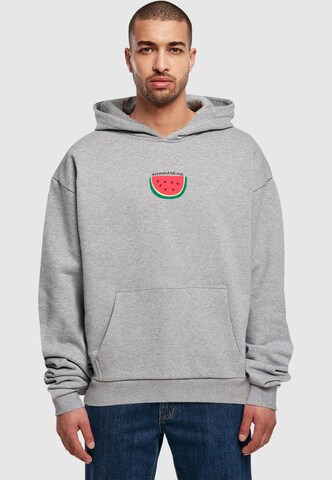 Sweat-shirt 'Summertime' Merchcode en gris : devant