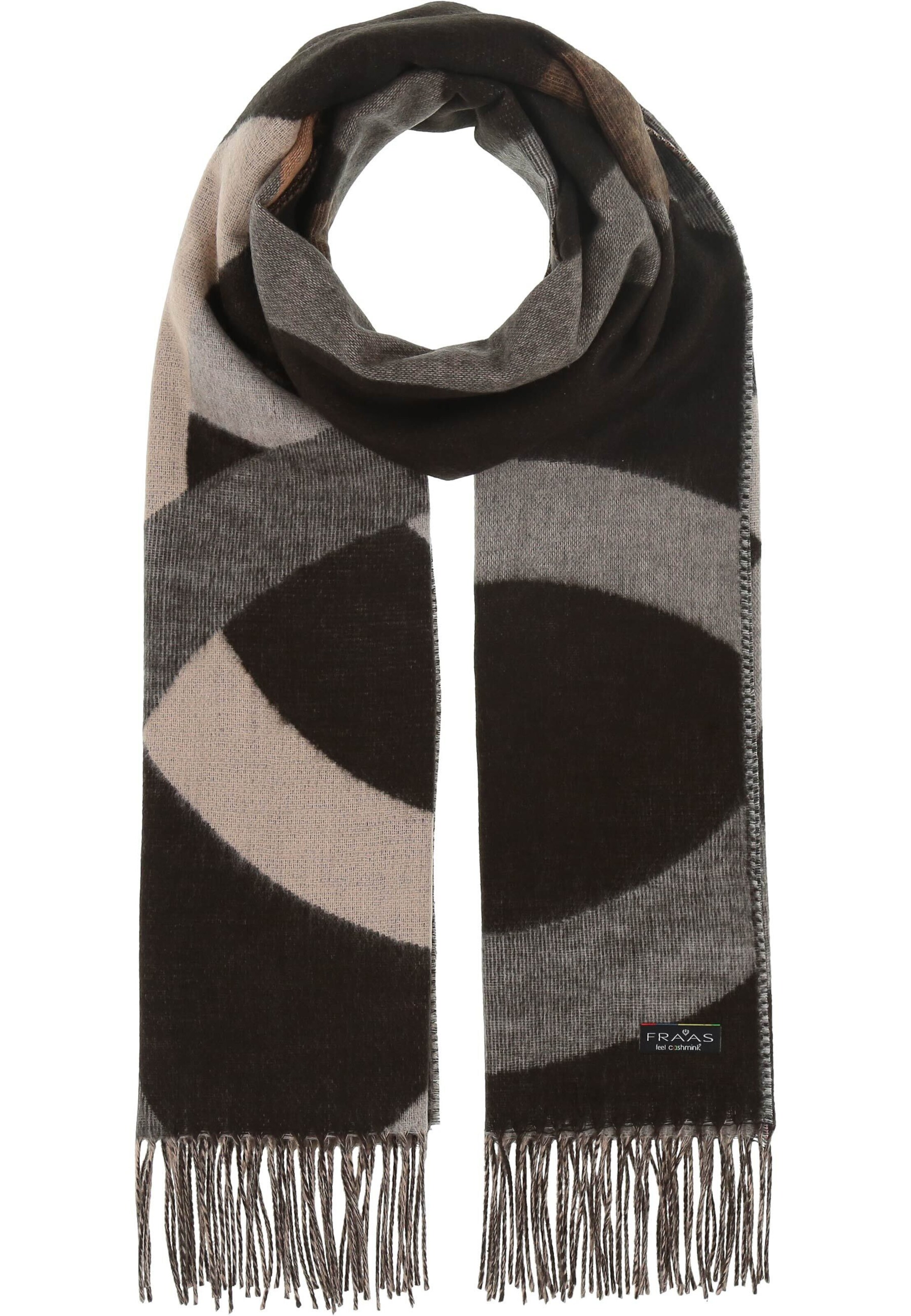 FRAAS Scarf in Brown: front