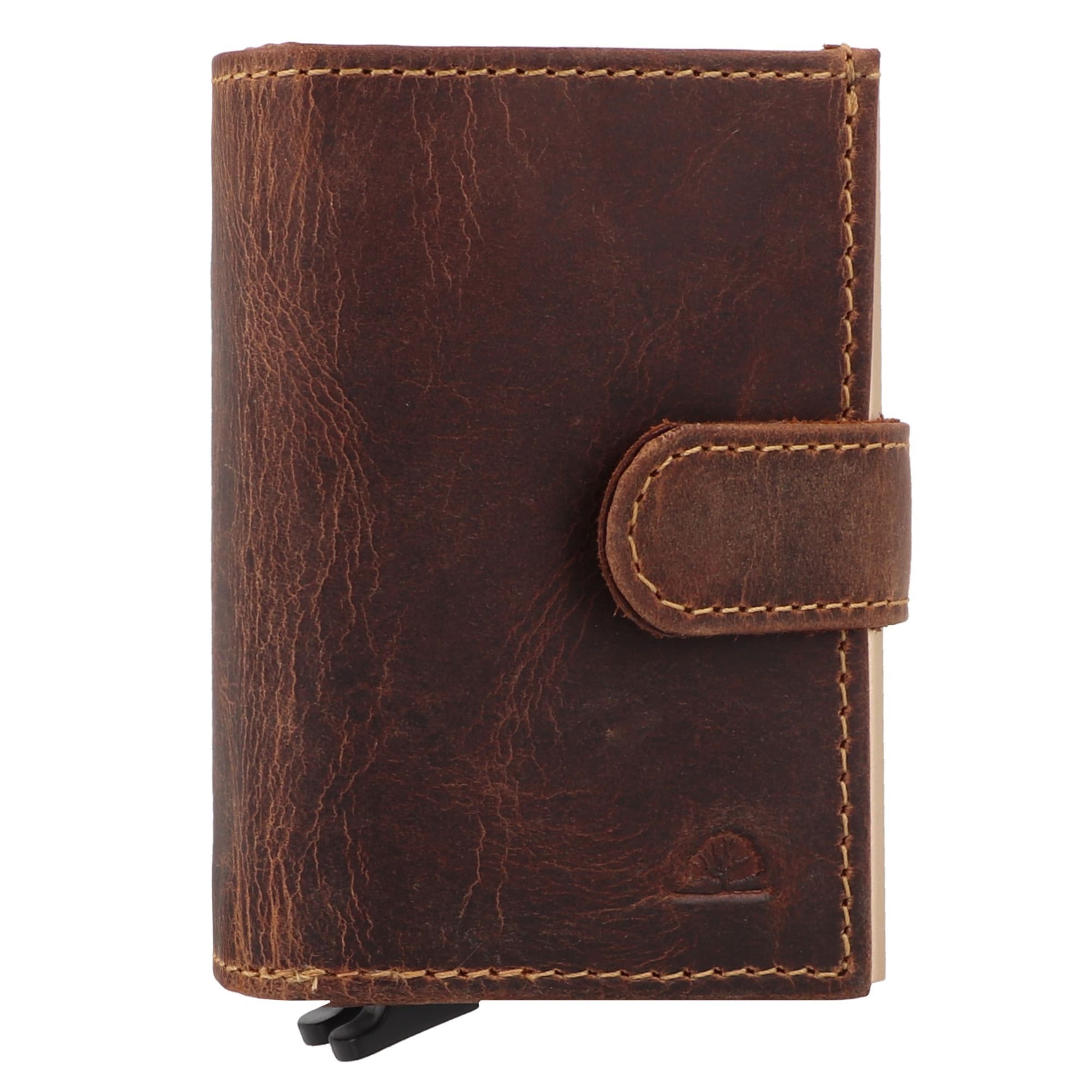 Portamonete di GREENBURRY in marrone: frontale