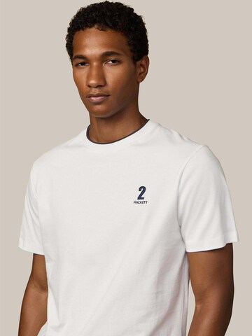 Hackett London T-Shirt 'Heritage' in Weiß