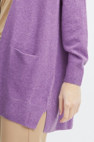 Cardigan ICHI en violet