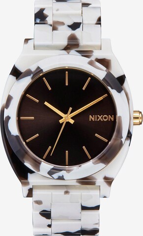 Nixon - Reloj analógico en blanco: frente