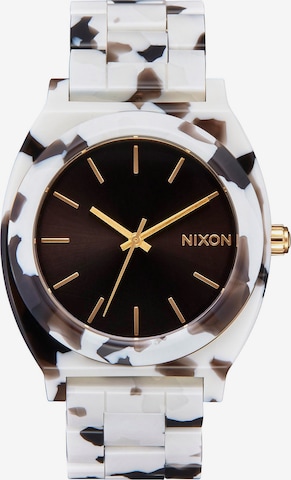 Montre à affichage analogique Nixon en blanc : devant