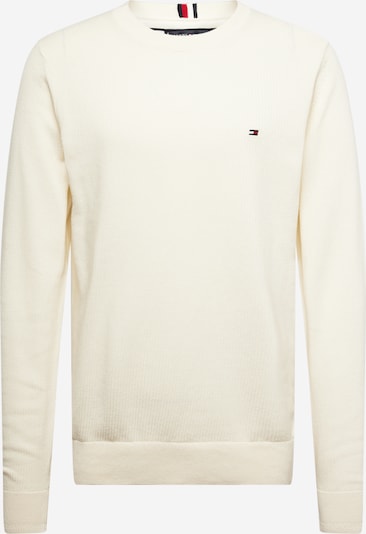 TOMMY HILFIGER Pullover em ecru / navy / vermelho / branco, Vista do produto