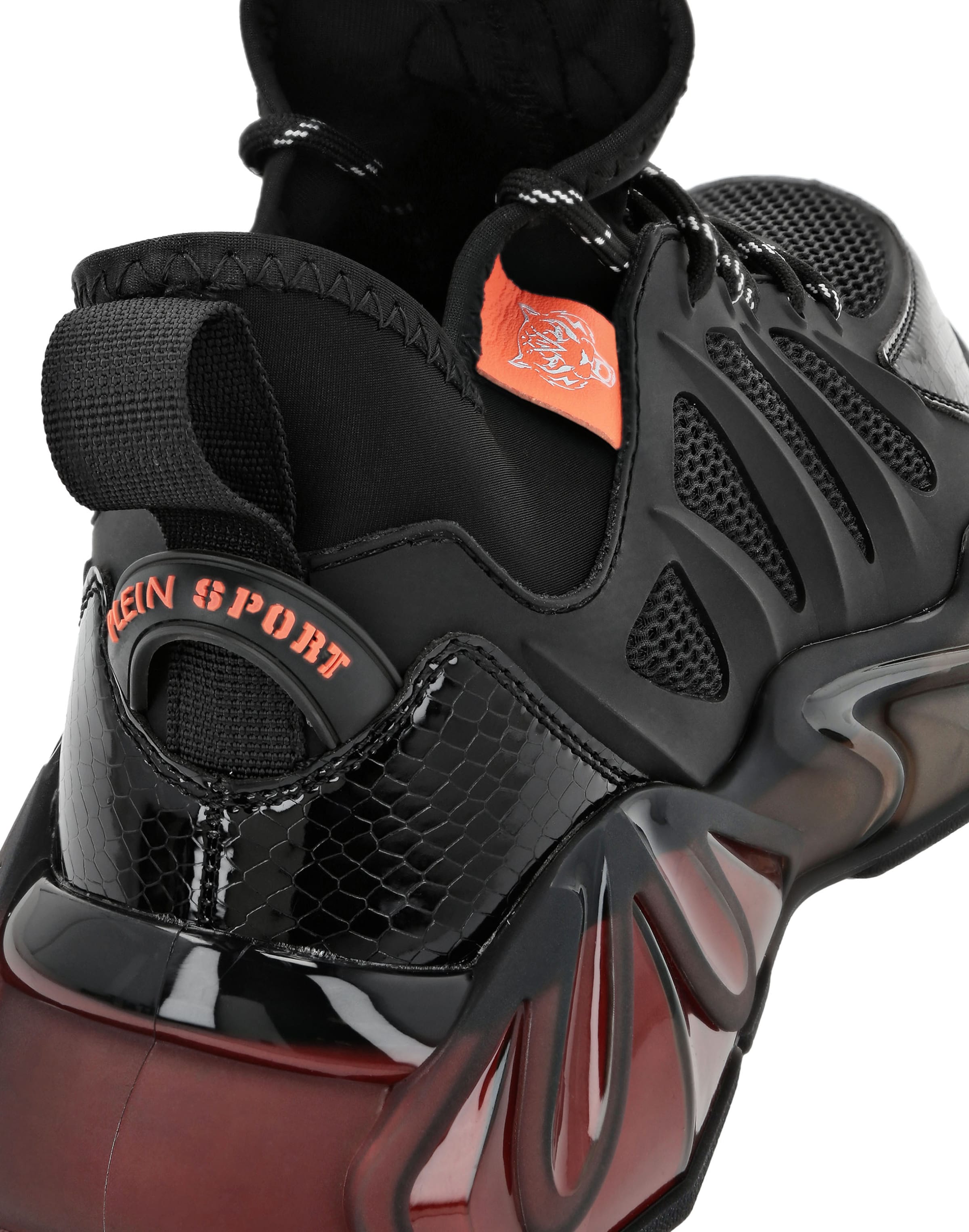 Plein Sport Sneakers laag 'The Bubble Gen.x.02 Tiger' in Zwart