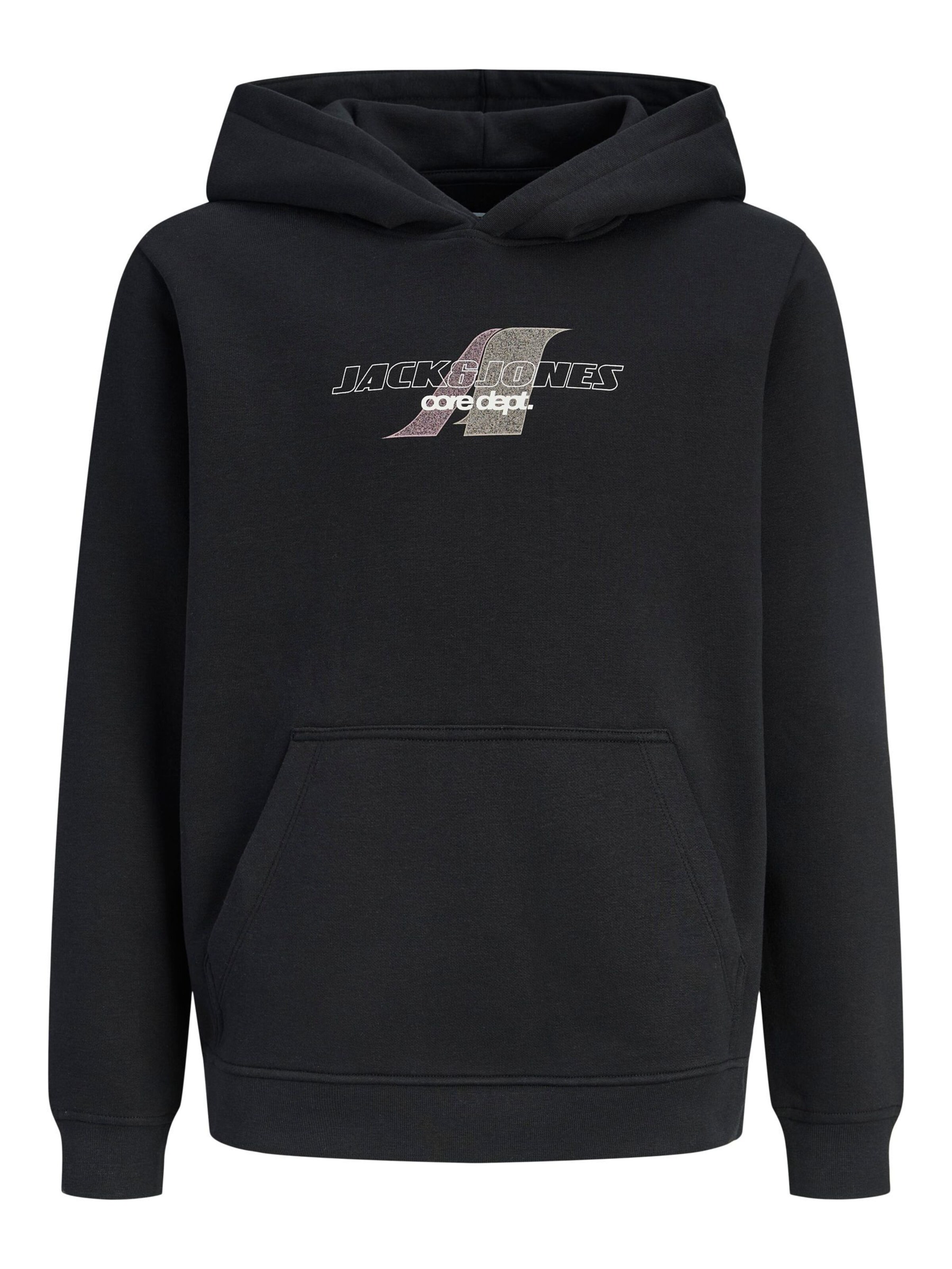 Jack & Jones Junior Sweatshirt in Black: front