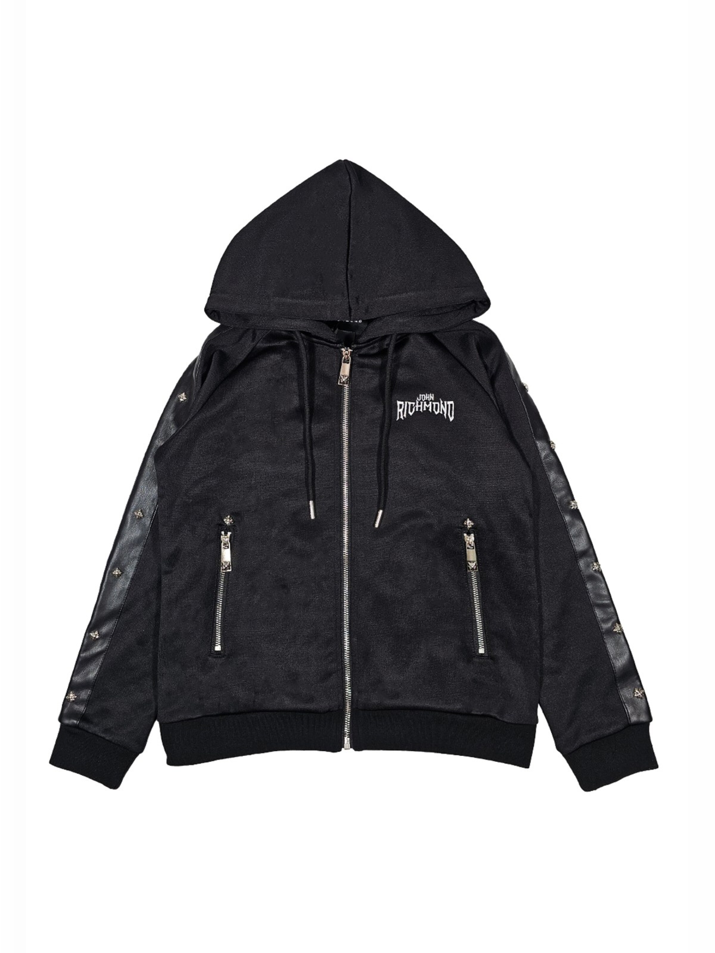 John Richmond - Sudadera 'Felpa' en negro: frente