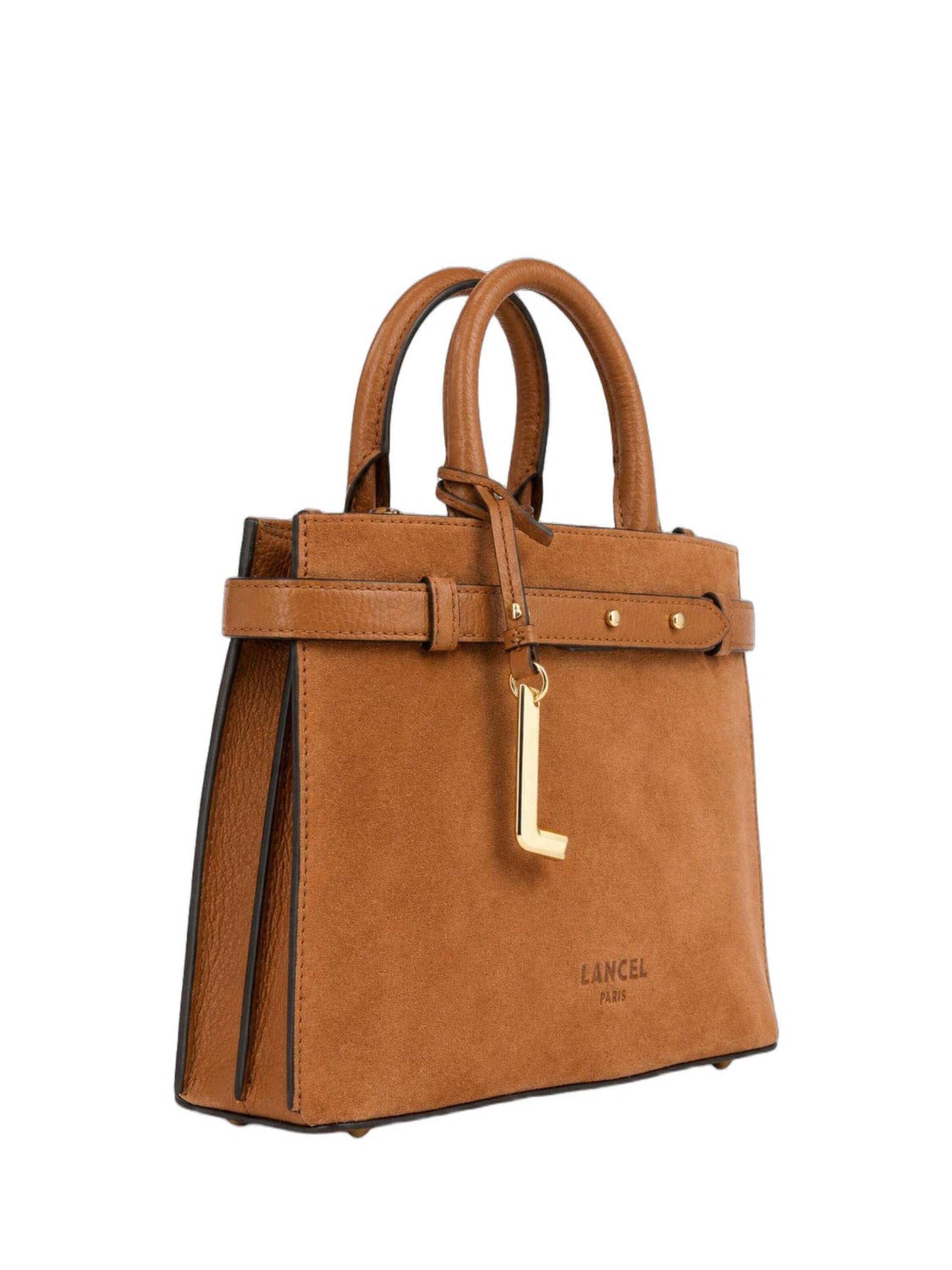Lancel Kabelka 'Lancel Faubourg Sac Carryall Cuir Camel' - Hnedá