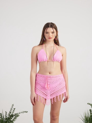 HOLLY LOLLY Trojúhelníková Bikiny – pink