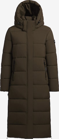 khujo Wintermantel 'Dote' in Grün: Vorderseite