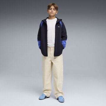 PUMA Zip-Up Hoodie 'Evostripe' in Blue