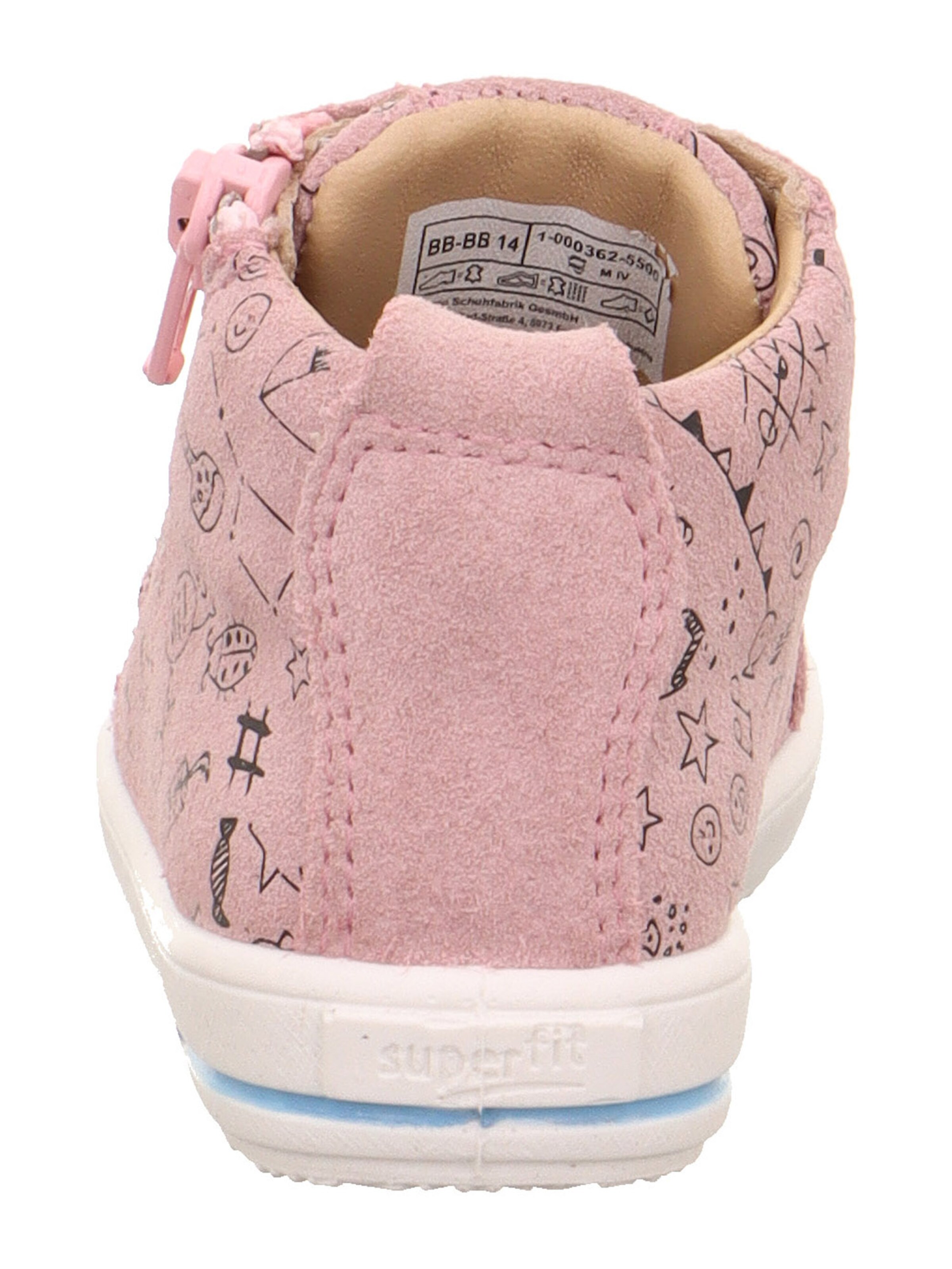 Sneaker 'Moppy' de la SUPERFIT pe roz