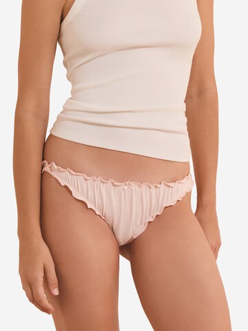 ETAM Slip 'Nora Coton' in Roze: voorkant