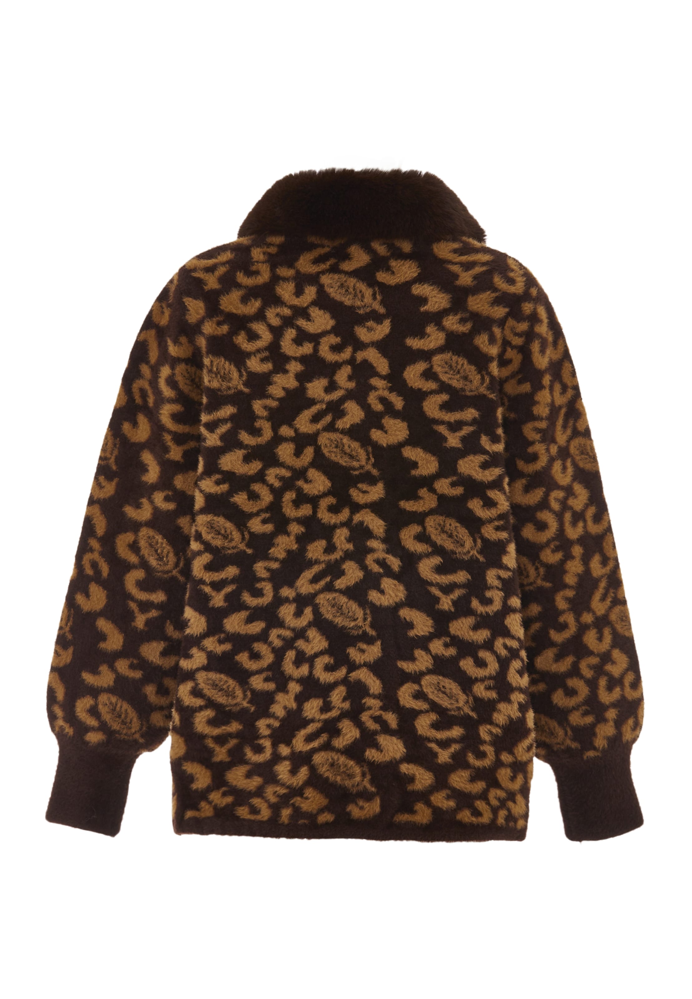 IMMY Вязаная кофта в Коричневый