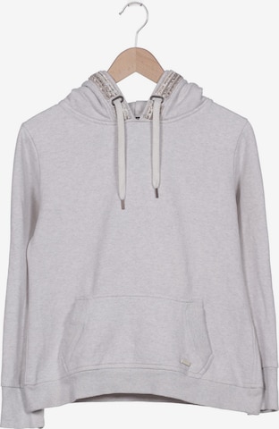 Superdry Sweatshirt & Zip-Up Hoodie in S in White: front