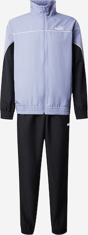 PUMA Trainingsanzug in Grau: Vorderseite