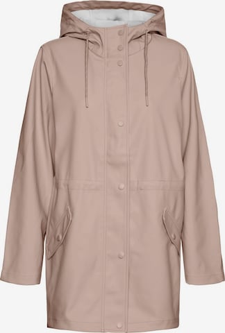 VERO MODA Weatherproof jacket in Pink: front