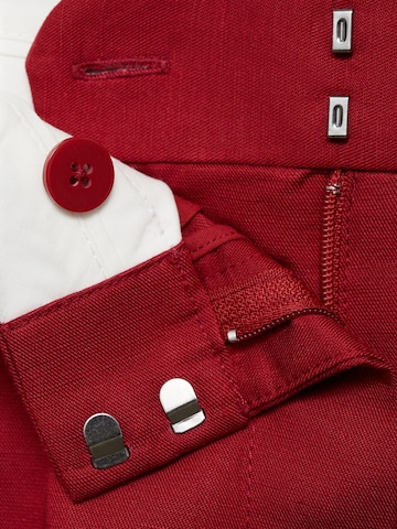MANGO Regular Shorts 'MAX' in Rot